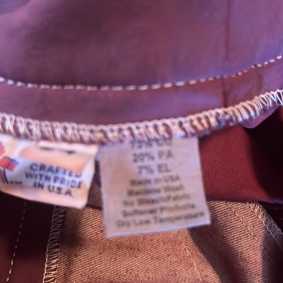 THE TAILORED SPORTMAN English Riding Pant Size 24 Equestrian Flat Front Leather - Picture 11 of 16